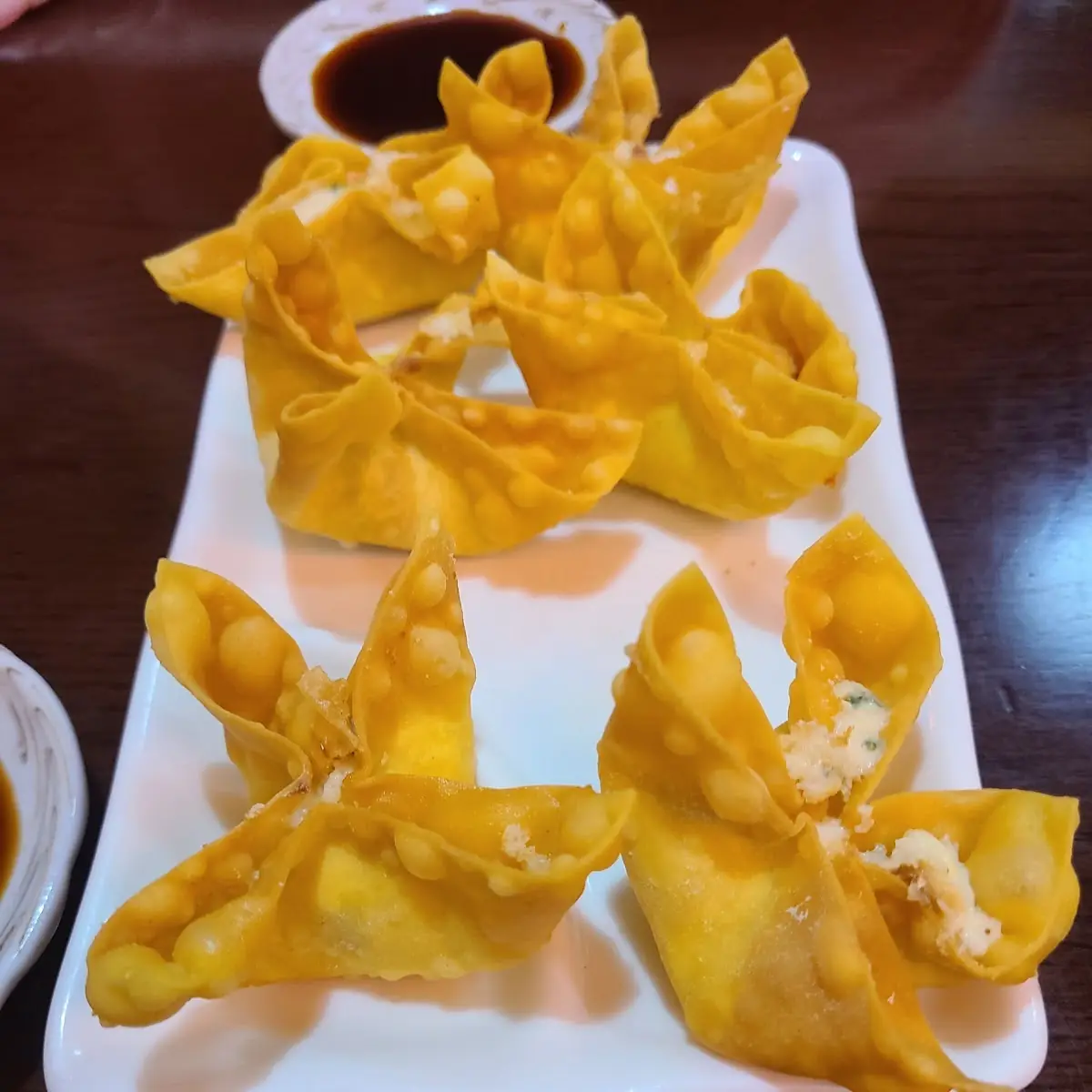 crab rangoon 6pcs 芝士云吞
